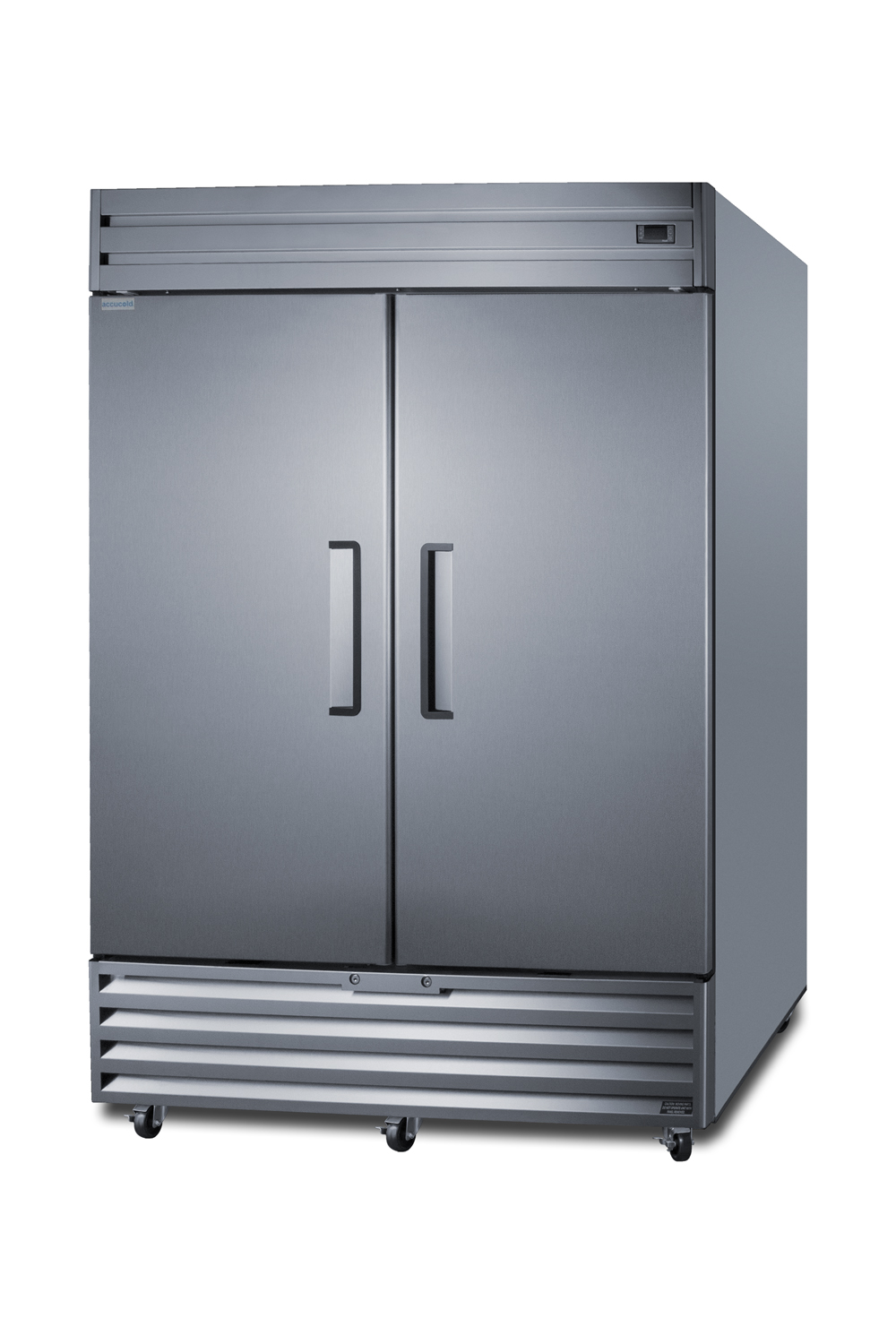 39 cu.ft. general purpose healthcare freezer with French doors and stainless steel construction